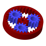 denture epicycloidale